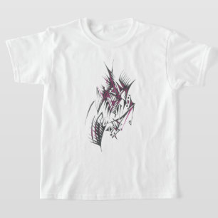 Electric Colourful Abstract Tribal Tattoo Art T-Shirt