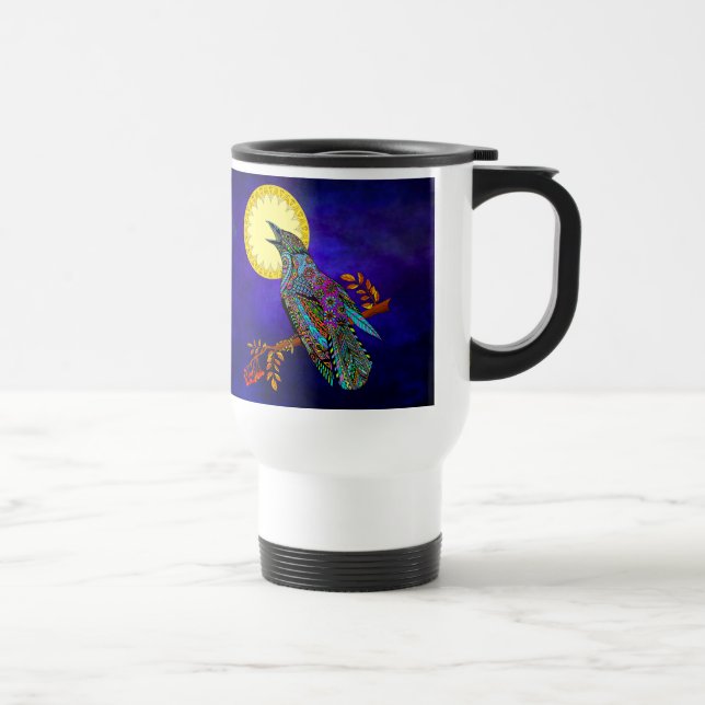 Electric Crow Mug (Right)