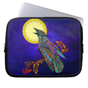 Electric Crow Neoprene Laptop Sleeve