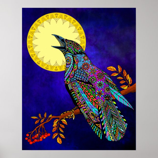 Electric Crow Poster (Front)