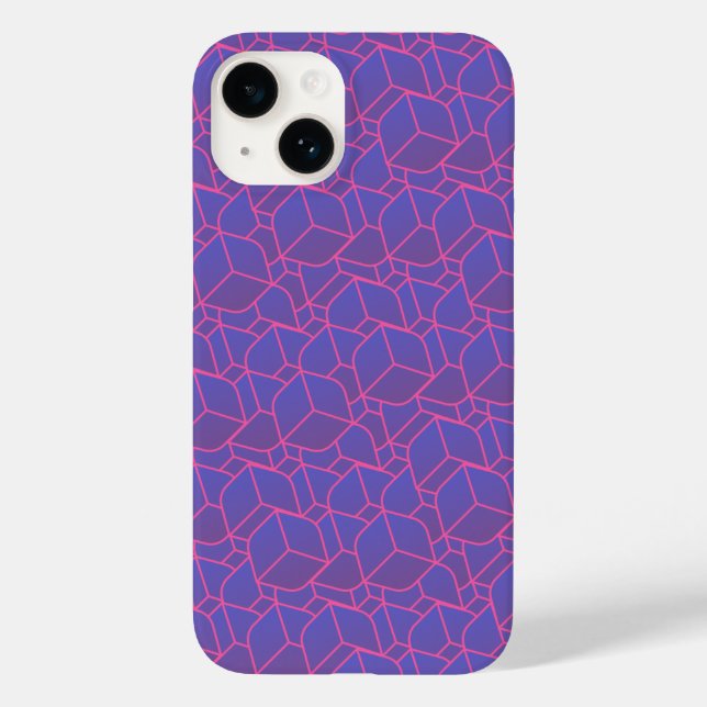Electric Cubes Case-Mate iPhone Case (Back)