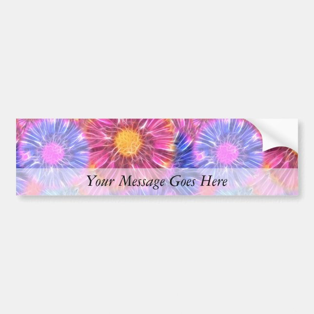 Electric Daisies Bumper Sticker (Front)