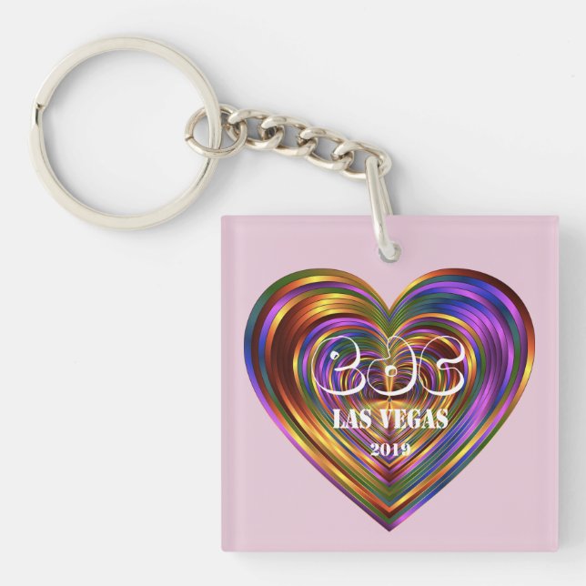 Electric Daisy Carnival - Las Vegas 2019 Keychain (Front)