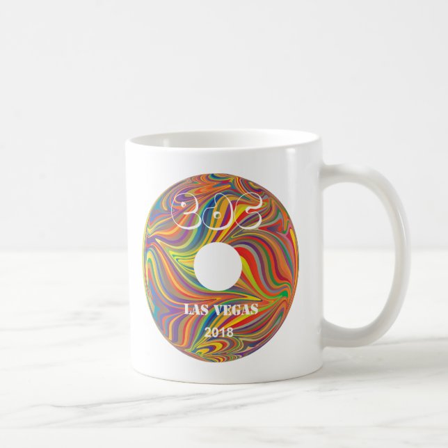 Electric Daisy Carnival Record Coffee Mug (Right)