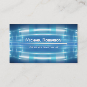 electric design, modern business card