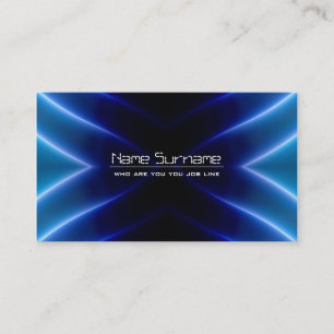 electric design, modern business card