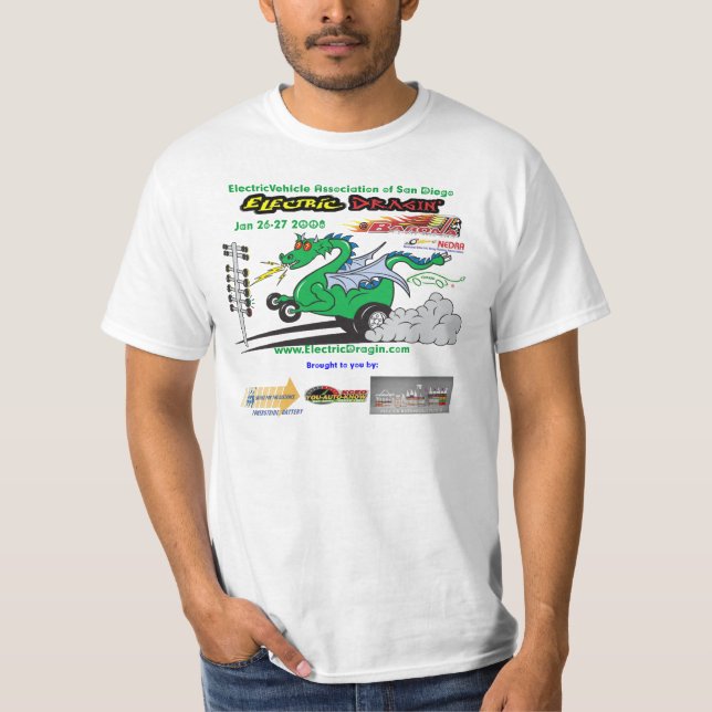Electric Dragin' T-Shirt (Front)