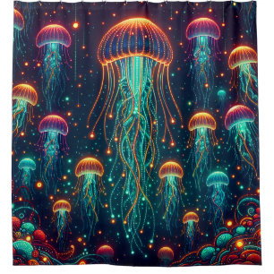  “Electric Elegance: Aquatic Radiance” 