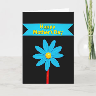 Electric Floral Mothers Day Card
