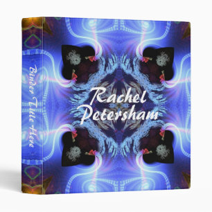 Electric Fractal Dreams Avery Binder