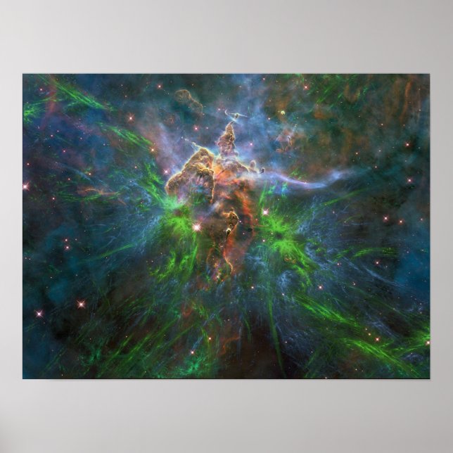 Electric Galaxy Poster (Front)