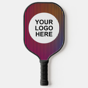 Electric Gradient Business Logo  Pickleball Paddle