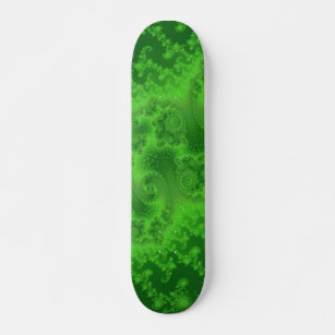 Electric Green Jellyfish Skateboard