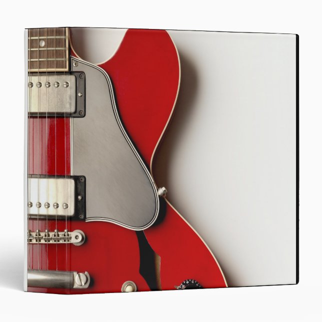 Electric Guitar 12 Binder (Front/Spine)