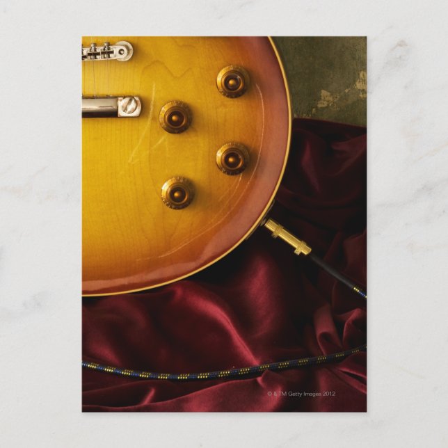 Electric Guitar 6 Postcard (Front)