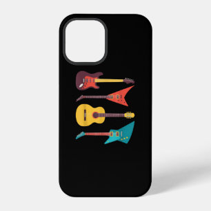 Electric Guitar And Acoustic Guitar Musician Gift iPhone 12 Pro Case