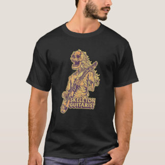 Electric Guitar Band Musician - E-Guitar Skeleton T-Shirt
