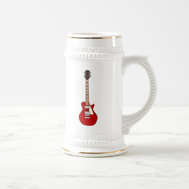 Electric Guitar Beer Stein (Right)