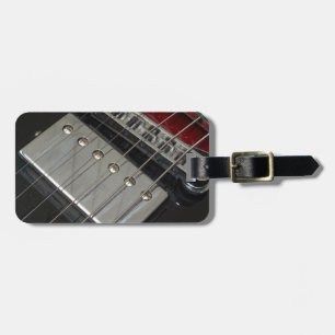 Electric Guitar Bridge, Strings Luggage Tag