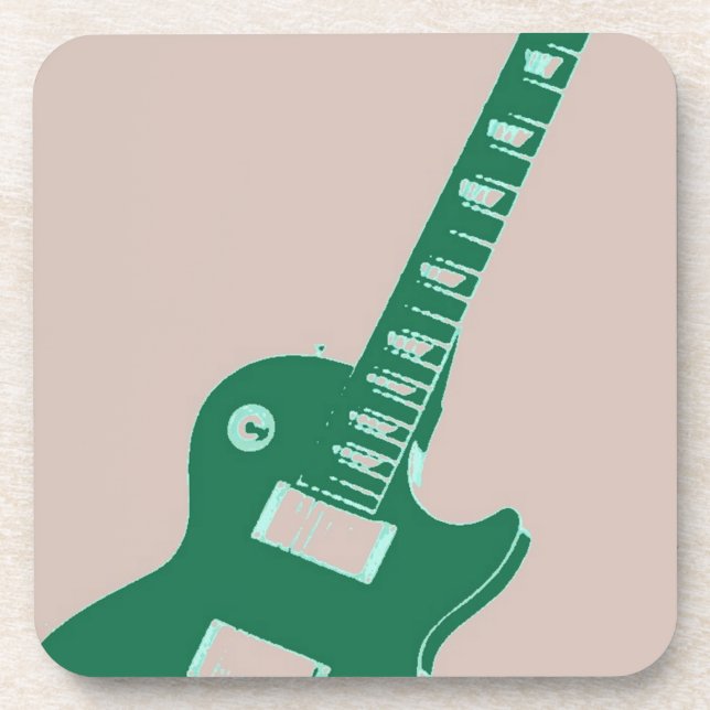 Electric Guitar Coaster (Front)
