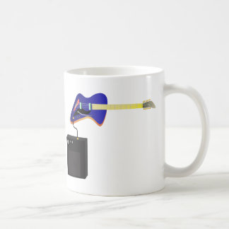 electric guitar coffee mug
