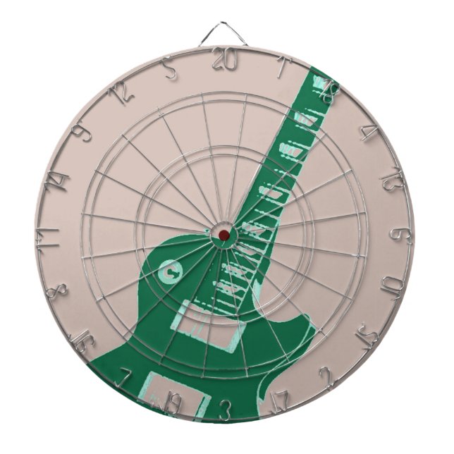 Electric Guitar Dartboard (Front)