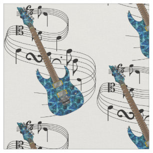 Electric Guitar Fabric