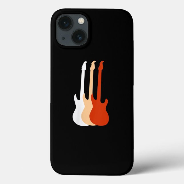 Electric Guitar - Guitar Player Music Case-Mate iPhone Case (Back)