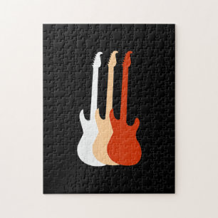 Electric Guitar - Guitar Player Music Jigsaw Puzzle