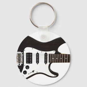 Electric Guitar Keychain