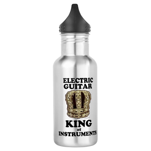 Electric Guitar King of Instruments 532 Ml Water Bottle (Left)
