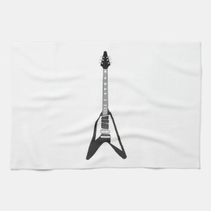 Electric Guitar Kitchen Towel