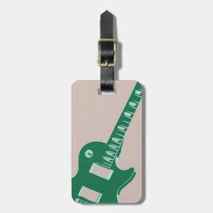 Electric Guitar Luggage Tag