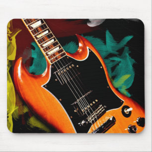 Electric Guitar Mouse Pad