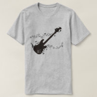 Electric Guitar & Music Notes Personalized Gift
