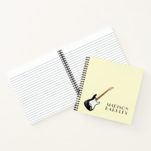 Electric Guitar Notebook