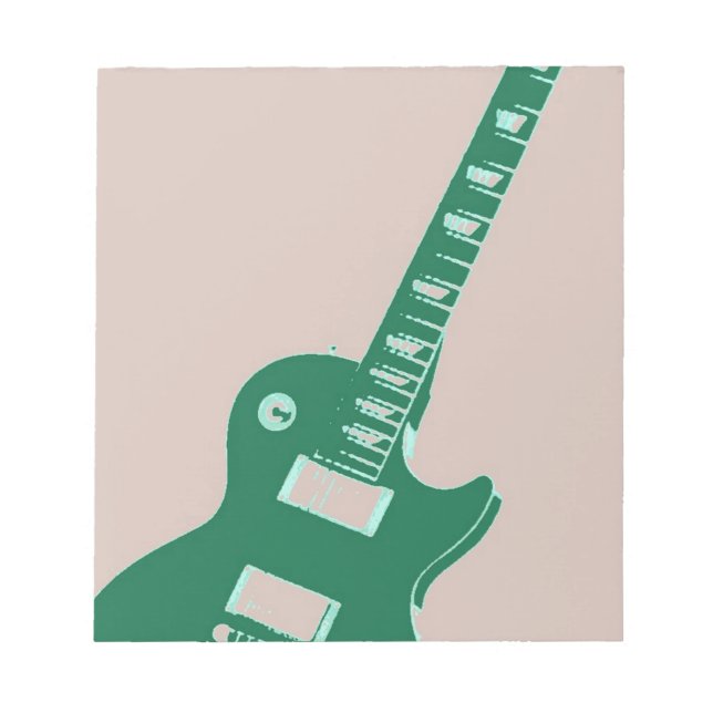 Electric Guitar Notepad (Front)