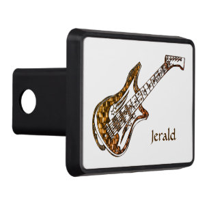 Electric Guitar Personal Trailer Hitch Cover