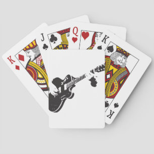 Electric Guitar Playing Cards