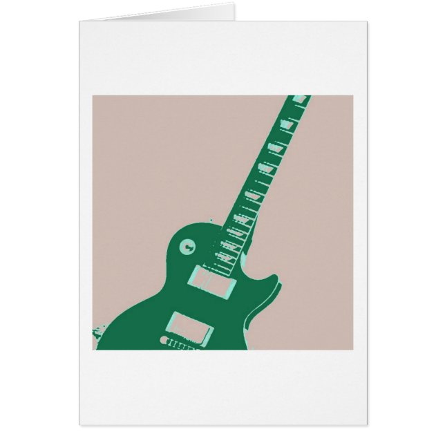 Electric Guitar Pop Art (Front)