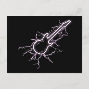 Electric Guitar Postcard