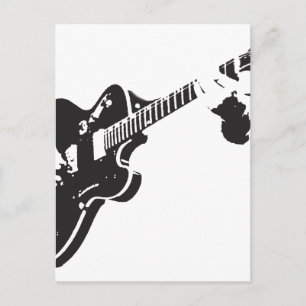 Electric Guitar Postcard