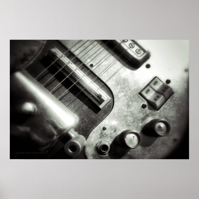 Electric Guitar Poster (Front)