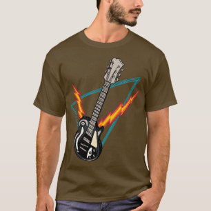 Electric Guitar Rock Guitarist Musician  T-Shirt