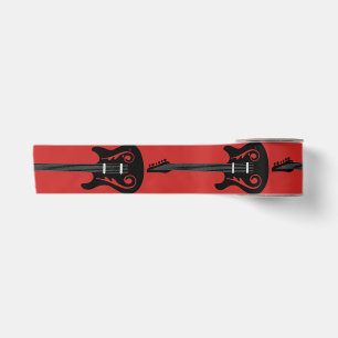 Electric Guitar Satin Ribbon