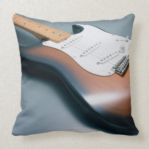 Electric Guitar Throw Pillow