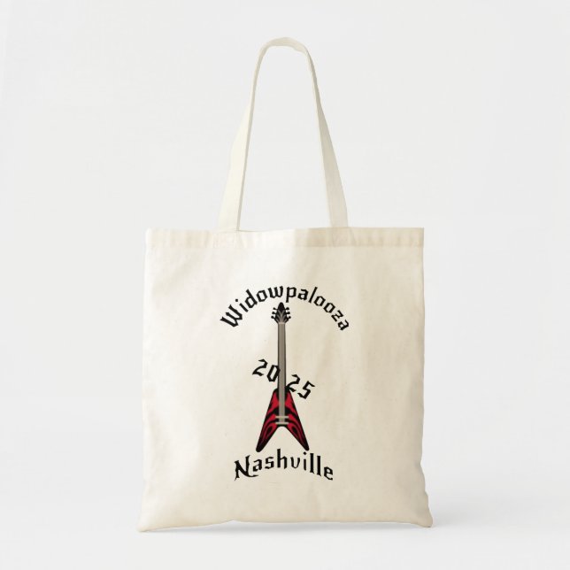 electric guitar tote bag (Front)