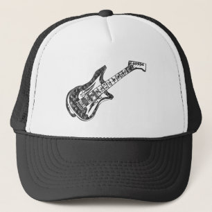 Electric Guitar Trucker Hat