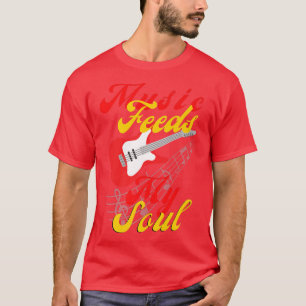 Electric Guitar tshirt,Music Is My Life,Guitarist  T-Shirt