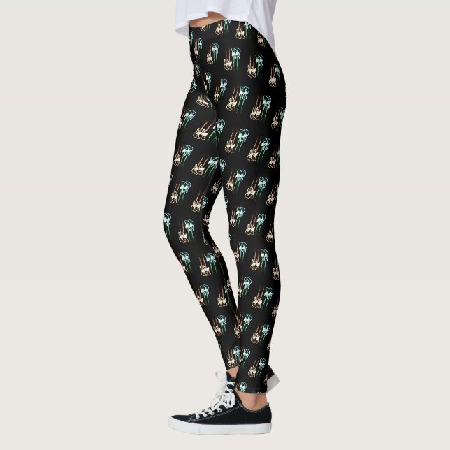 Electric Guitars Leggings (Left)